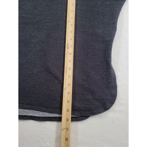 The North Face Women's Terry Pullover Hoodie Size Small Black Heather Top - Picture 9 of 9